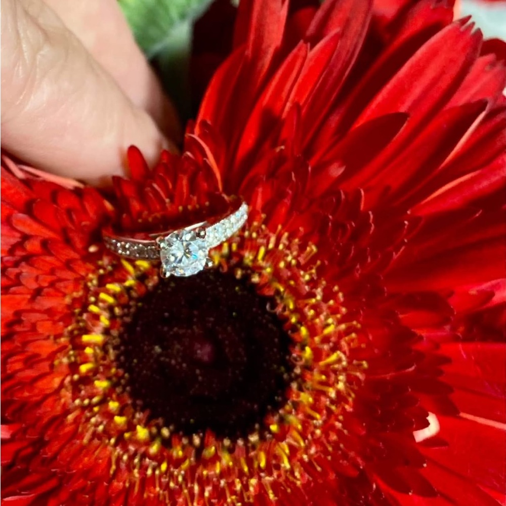 NWT Ross Simons Diamond Engagement Ring Lab